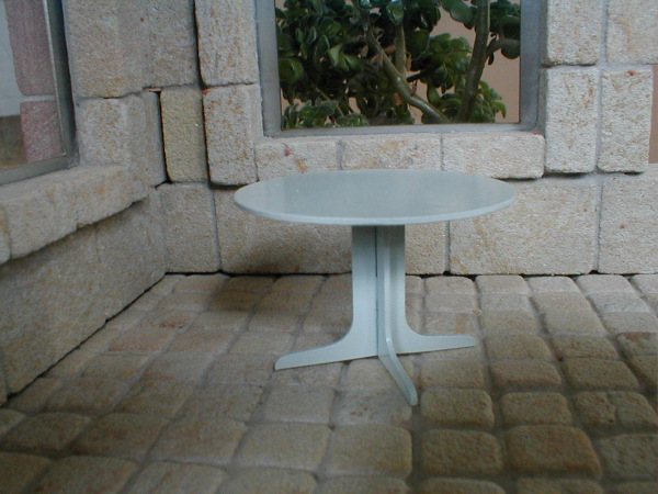 Bausatz Tisch aus Edelstahl 1:22,5