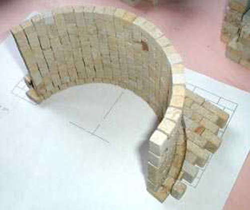 bloxxs K-02 D Brückenbogen Sandstein Bausatz D=400mm 2St./Pack. 7