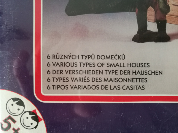 Archa1 Holzbaukasten 6 verschiedene Häuser 2