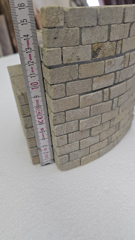 Brückenpfeiler aus Sandstein rund 1 St. 4
