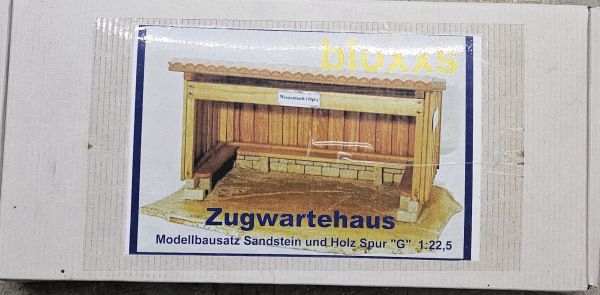 Zugwartehaus Bausatz 1:22,5
