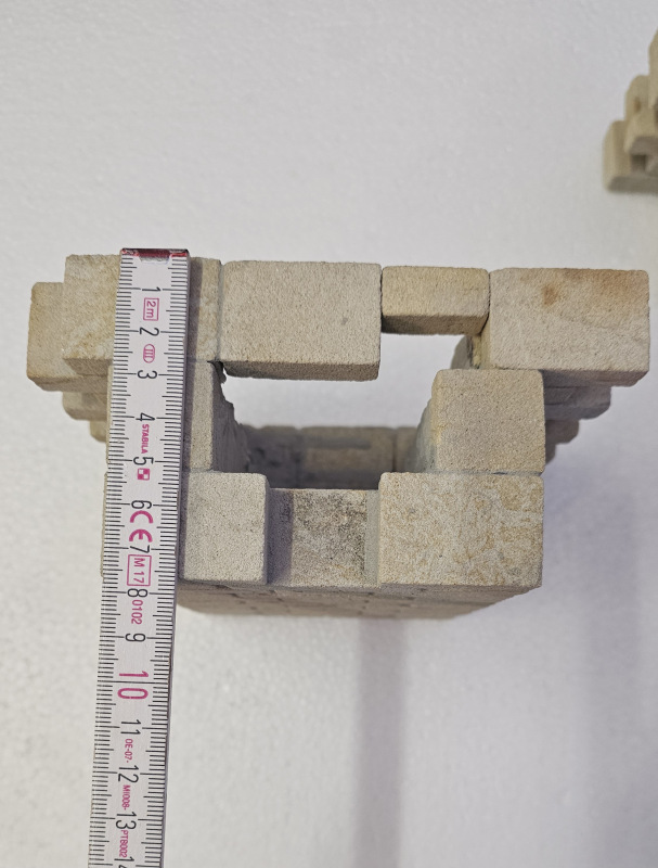 A:Brückenpfeiler aus Sandstein 2 Stück 5