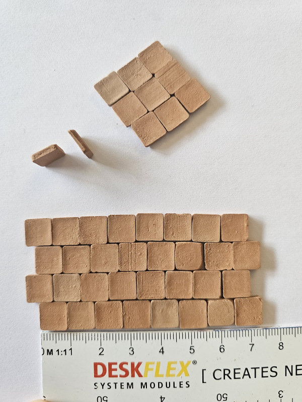 Bodenziegel hell 0,9x0,9 cm 380 St.