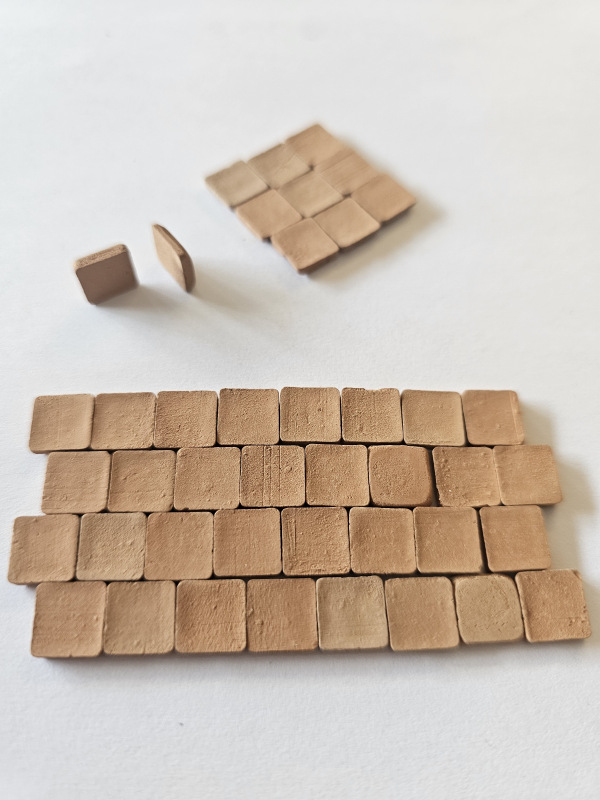 Bodenziegel hell 0,9x0,9 cm 380 St. 1