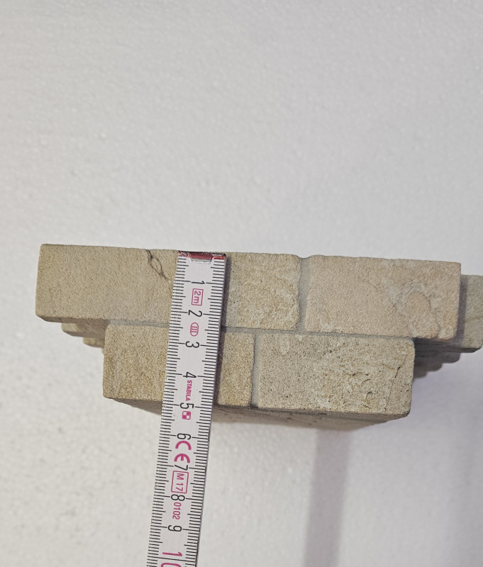 B:Brückenpfeiler aus Sandstein 2 Stück 4