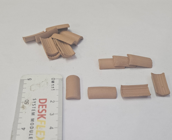 Dachziegel Firstziegel klein 300 St. 2