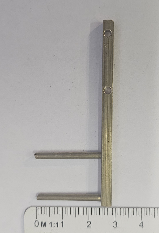 Brückengeländer aus Messing 1